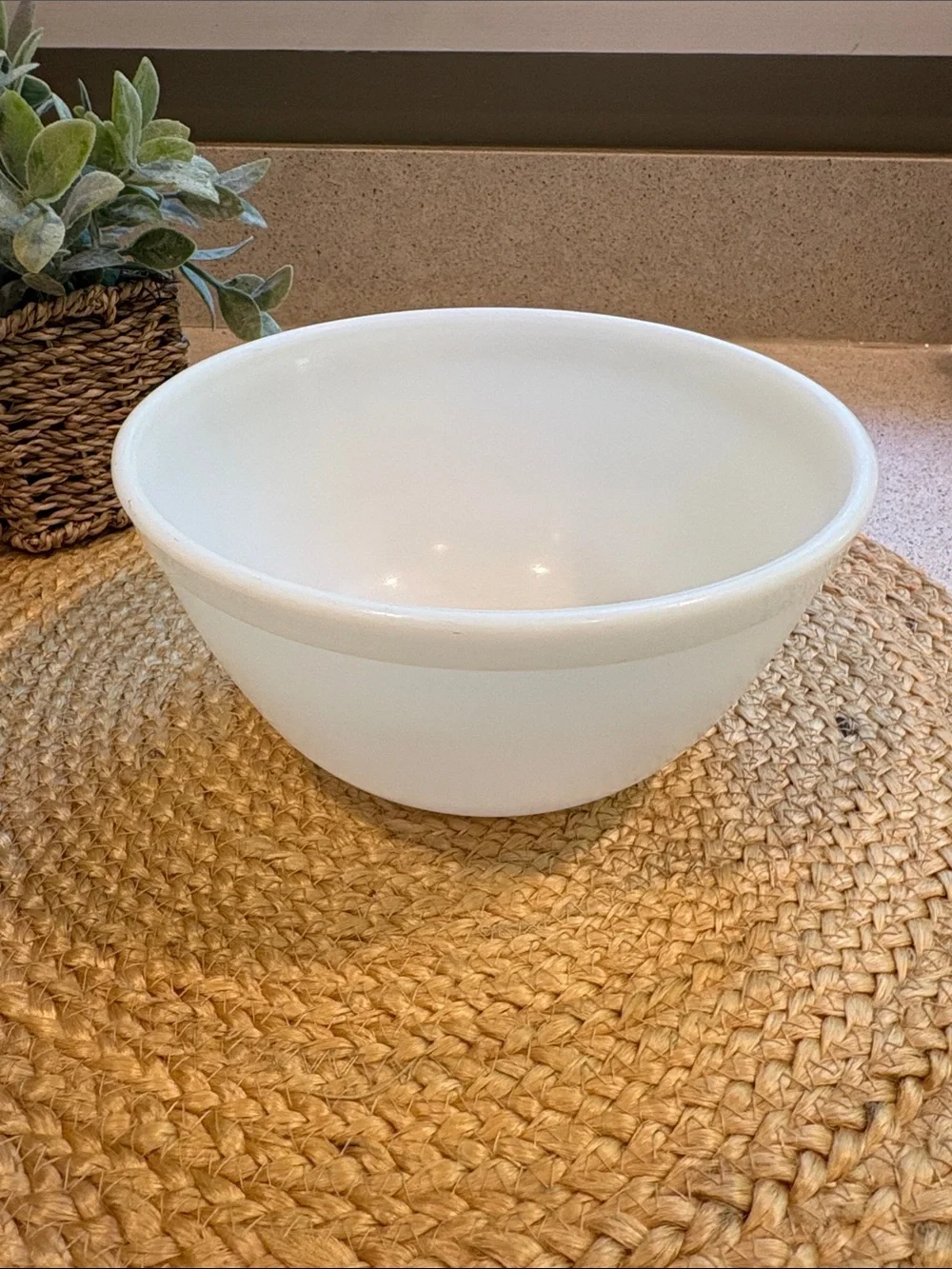 Vintage Pyrex TRUE OPAL (1954) 1 1/2 Qt Mixing Bowl